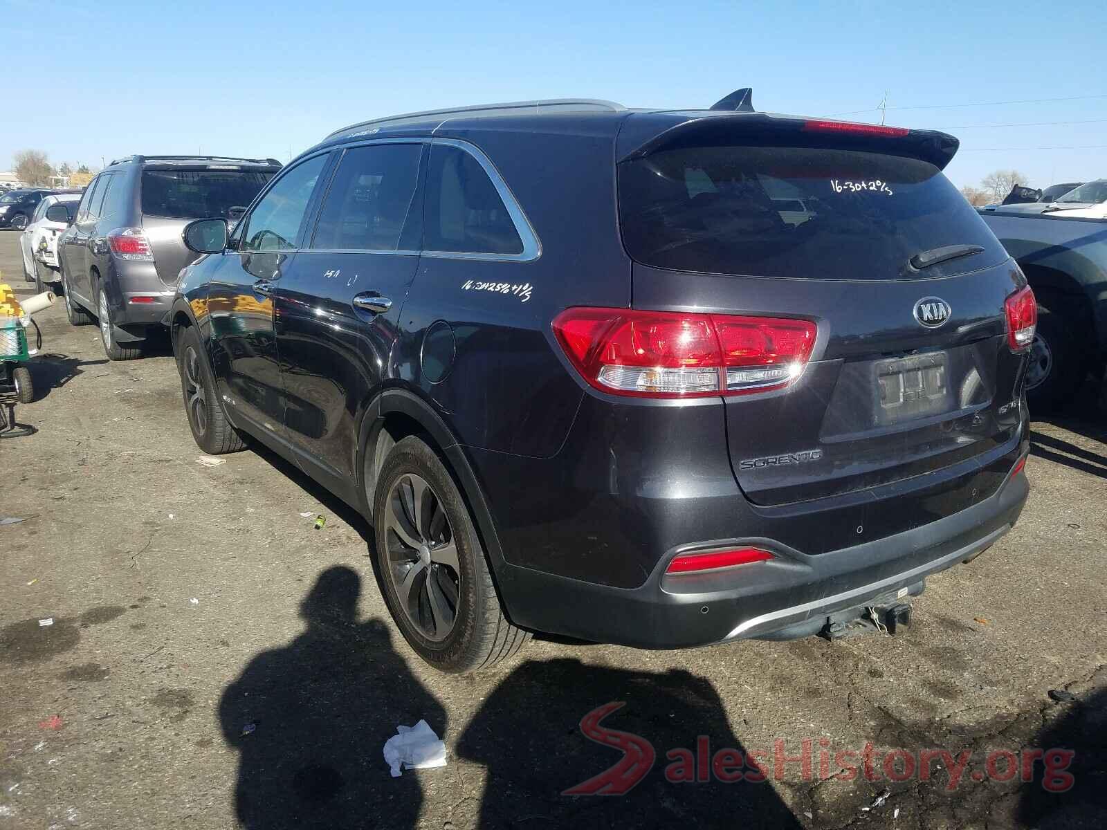 5XYPHDA58GG179238 2016 KIA SORENTO