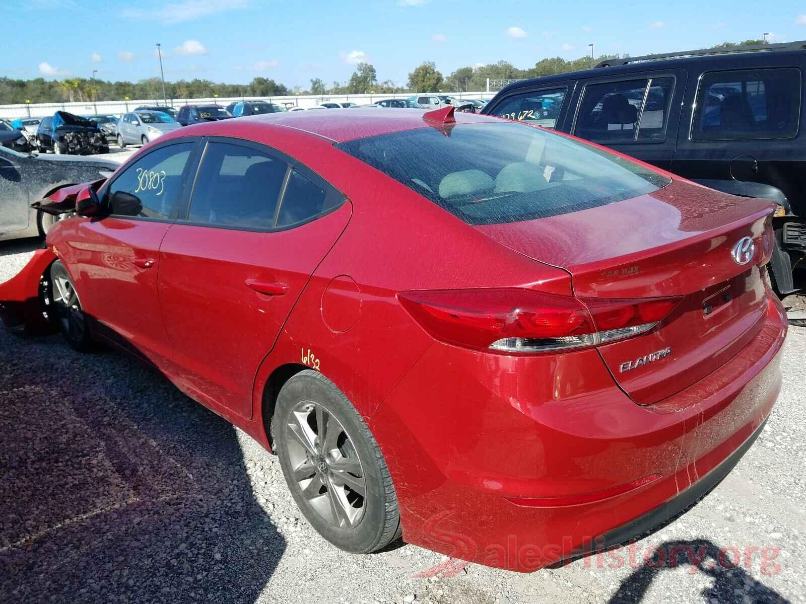 5NPD84LF8HH145318 2017 HYUNDAI ELANTRA