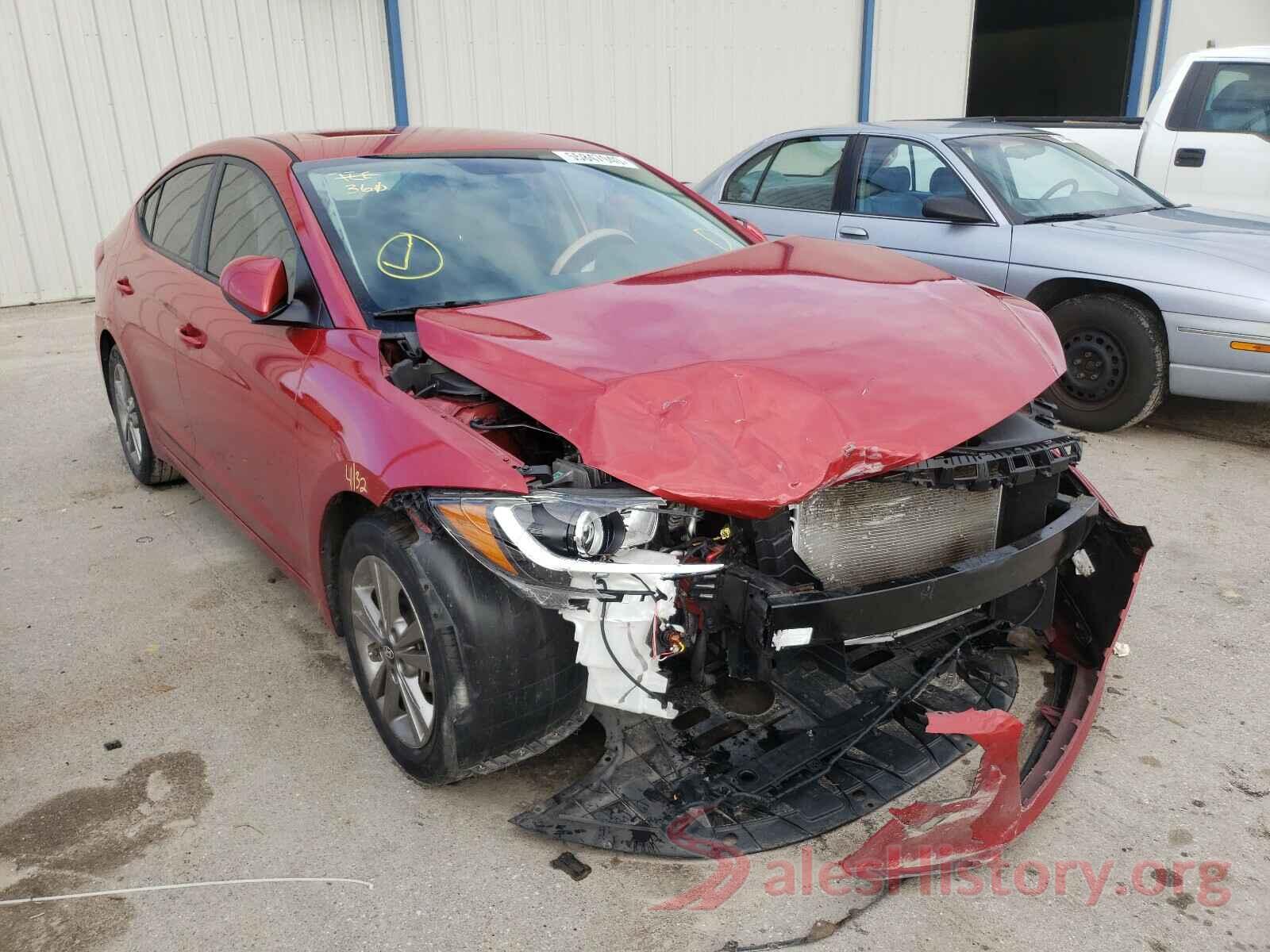 5NPD84LF8HH145318 2017 HYUNDAI ELANTRA