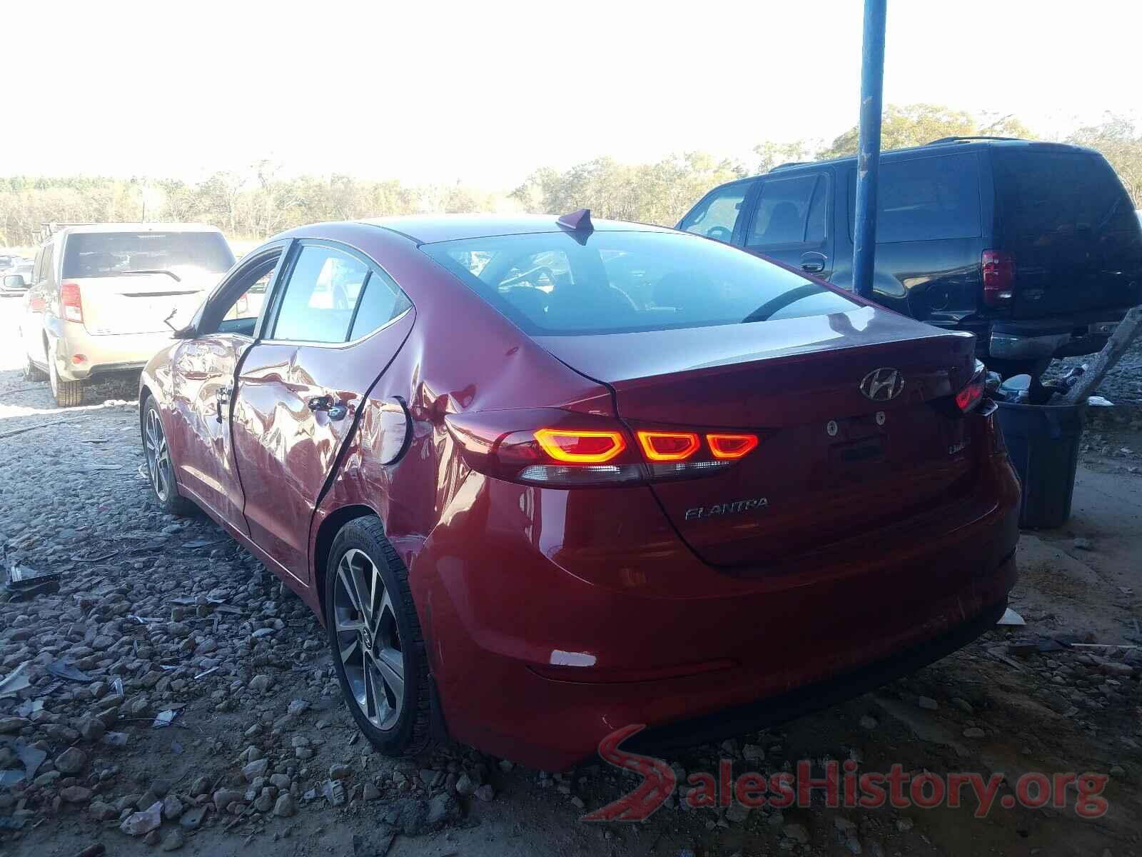 5NPD84LF1HH121412 2017 HYUNDAI ELANTRA