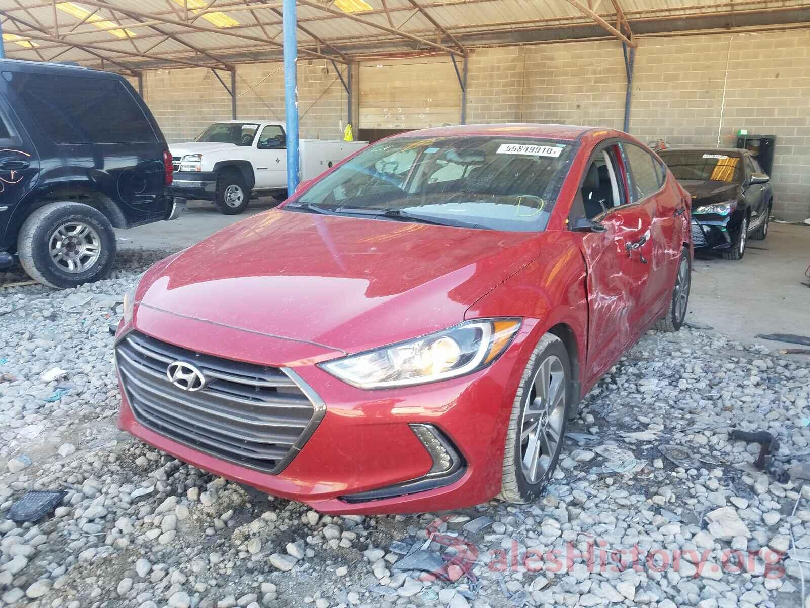 5NPD84LF1HH121412 2017 HYUNDAI ELANTRA