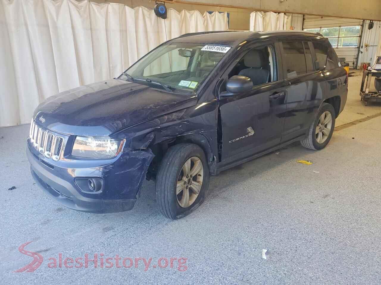 1C4NJDBB4HD106853 2017 JEEP COMPASS