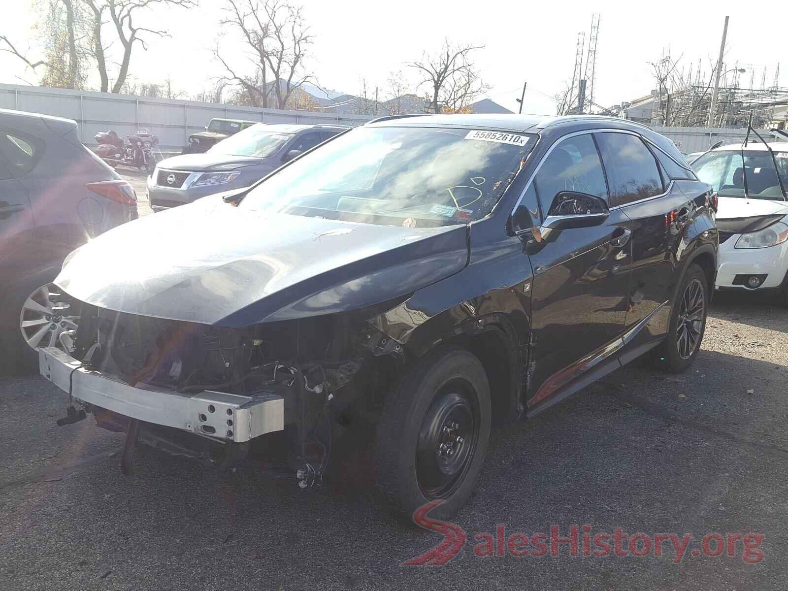 2T2BZMCA5GC036126 2016 LEXUS RX350