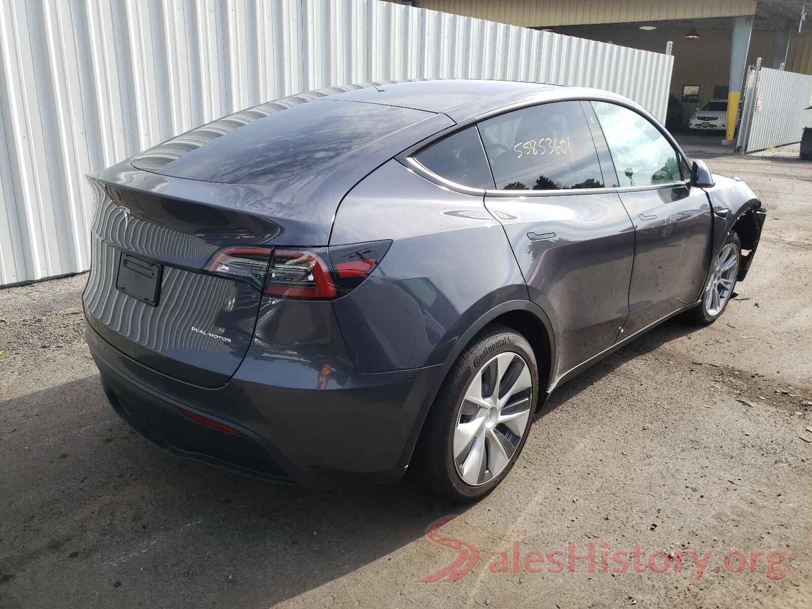 5YJYGAEE2MF181229 2021 TESLA MODEL Y