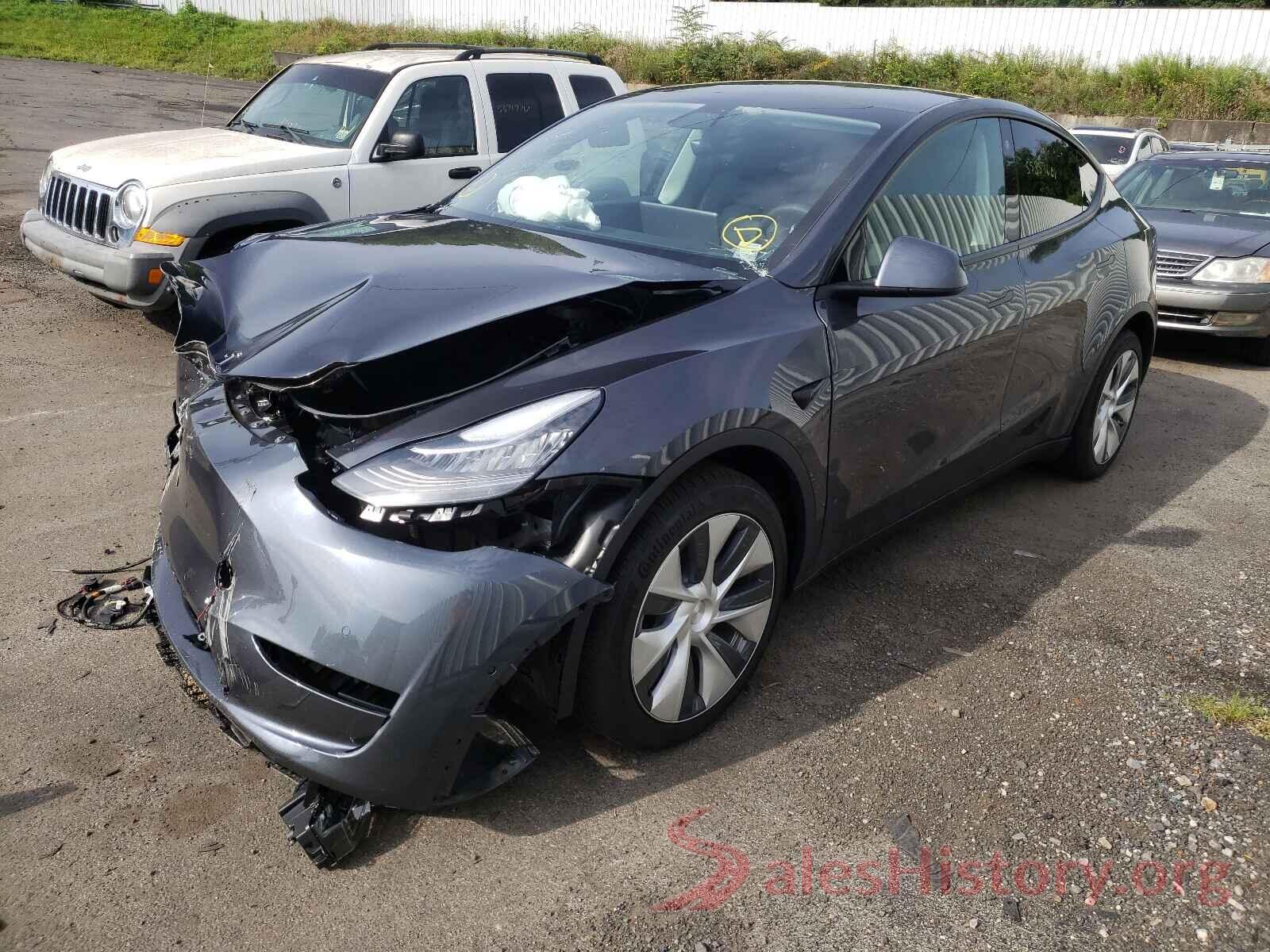 5YJYGAEE2MF181229 2021 TESLA MODEL Y