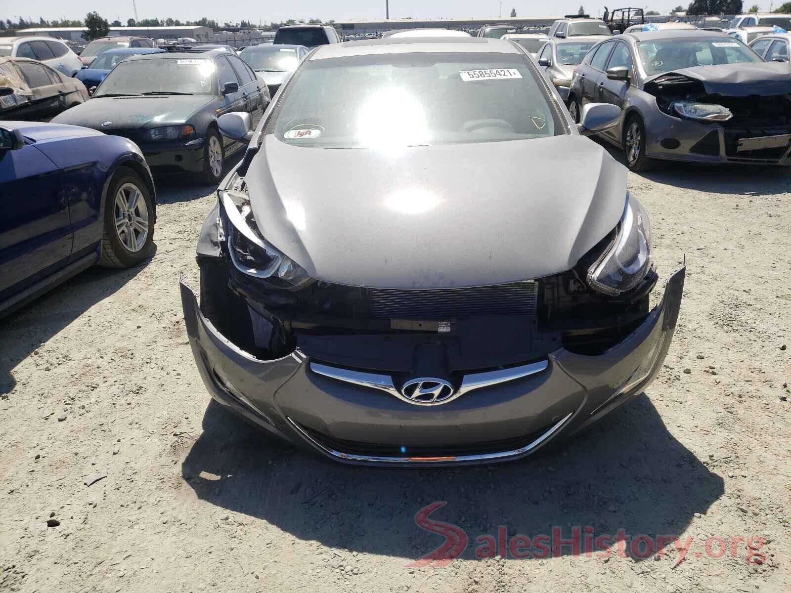 KMHDH4AE5GU545198 2016 HYUNDAI ELANTRA