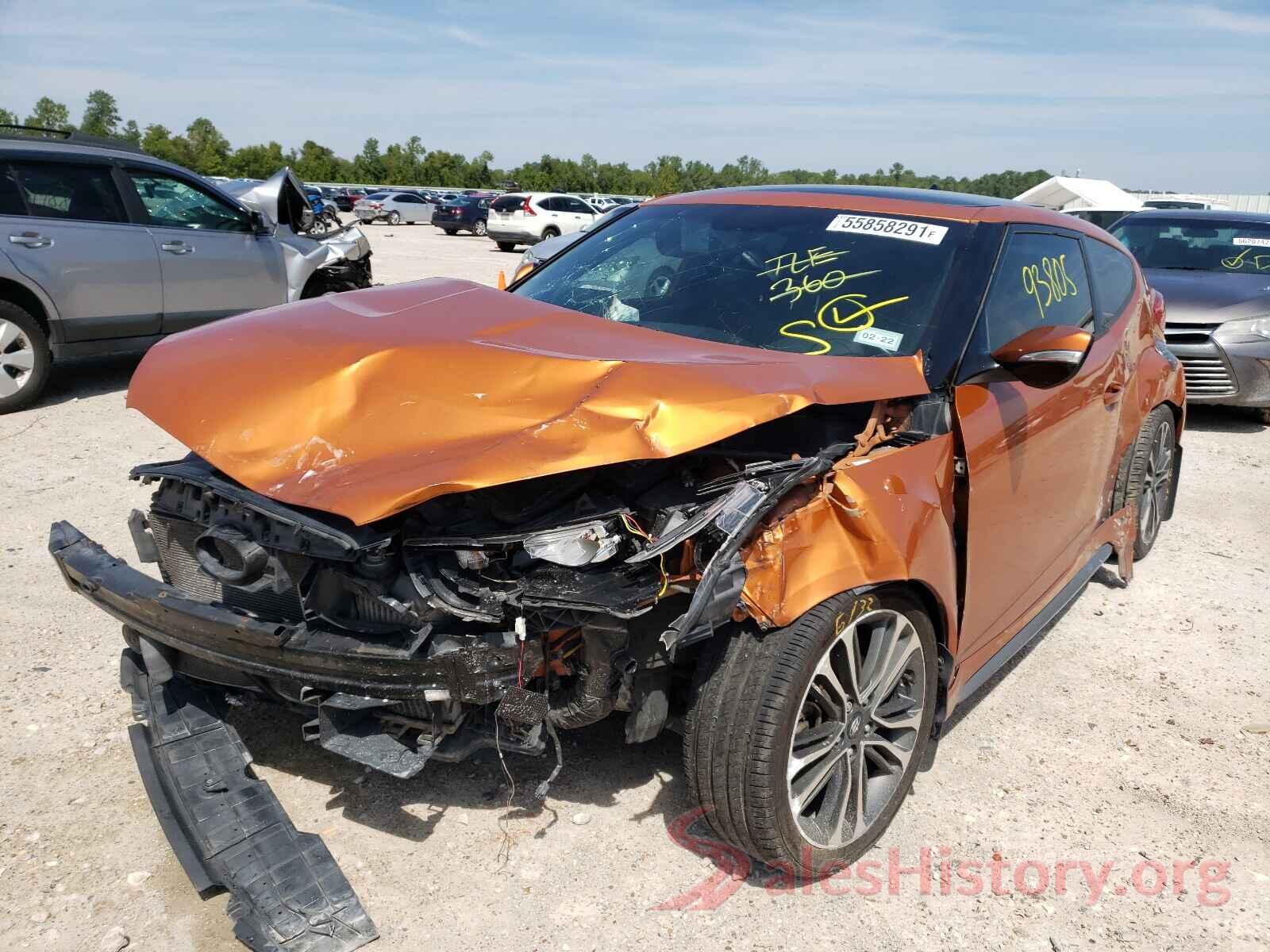 KMHTC6AE7GU262839 2016 HYUNDAI VELOSTER