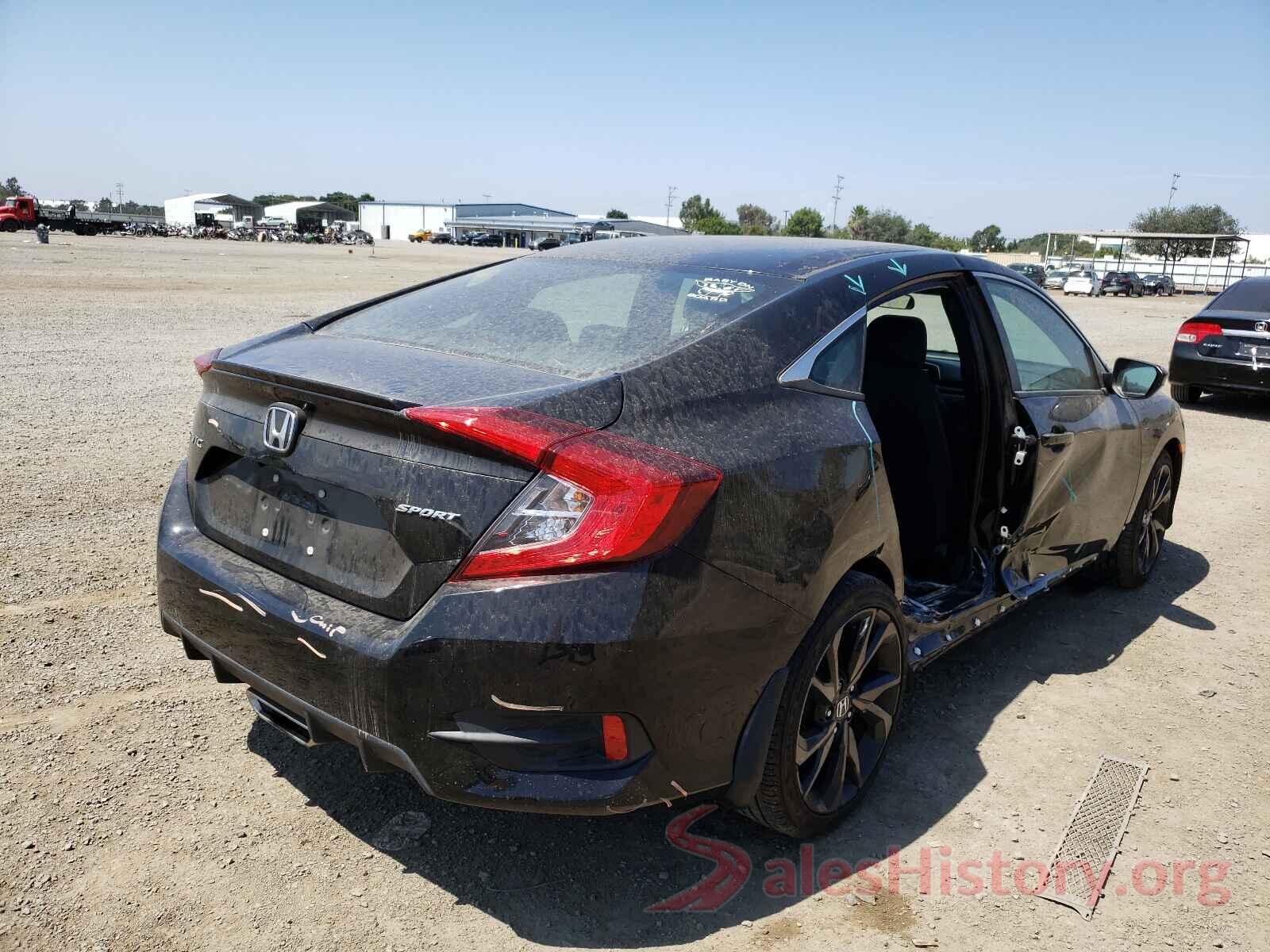 19XFC2F8XKE202963 2019 HONDA CIVIC