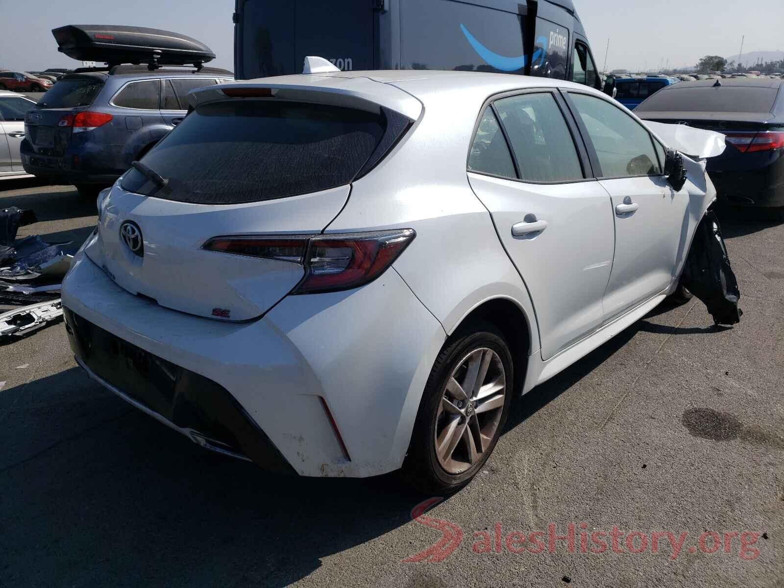 JTND4MBE2M3113583 2021 TOYOTA COROLLA