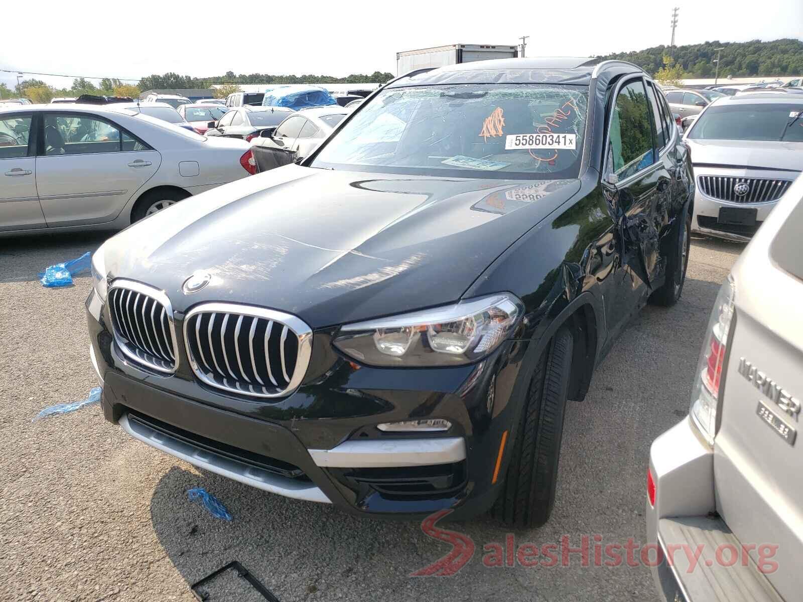 5UXTR9C52KLD96272 2019 BMW X3