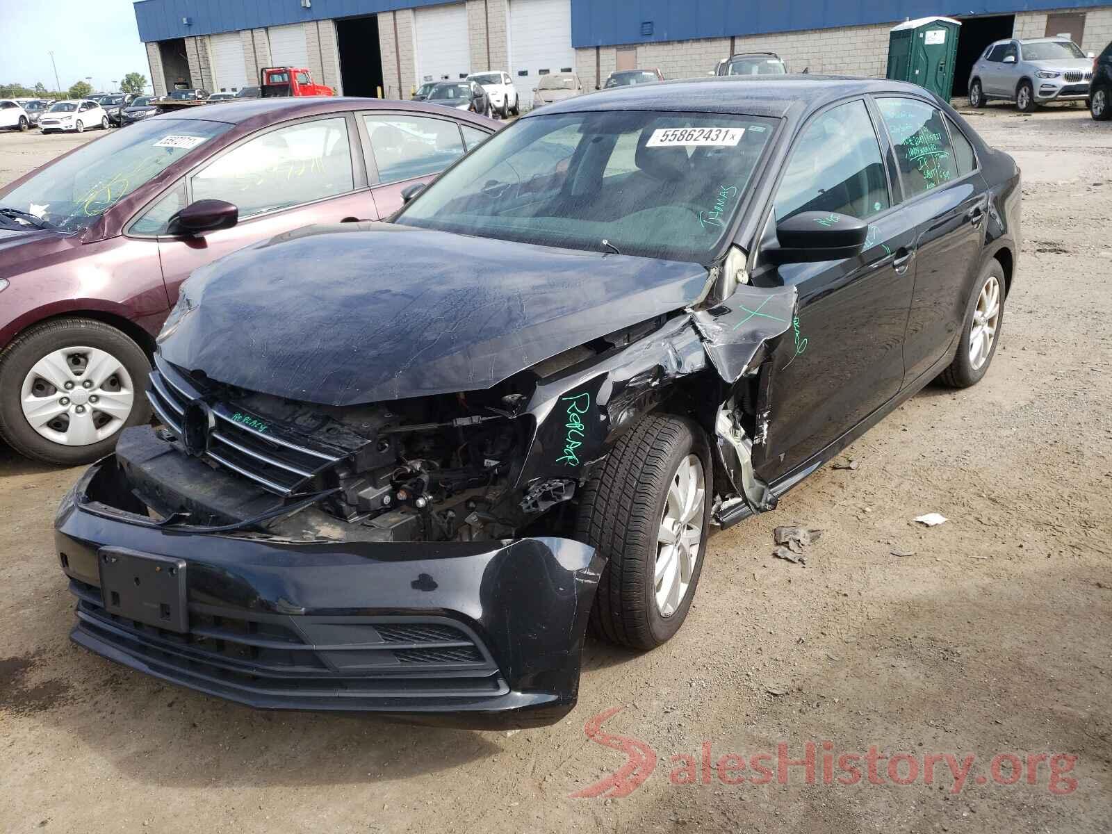 3VWD67AJ1GM250982 2016 VOLKSWAGEN JETTA