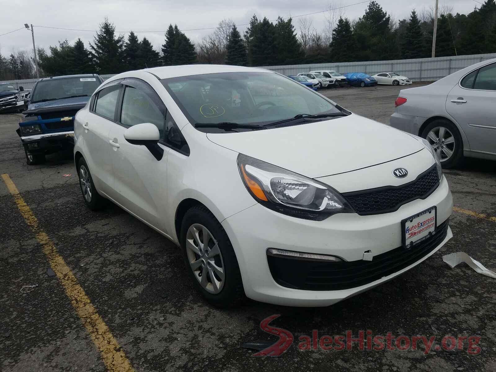 KNADM4A38G6659874 2016 KIA RIO