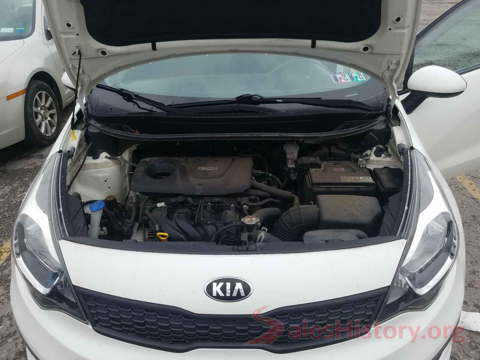 KNADM4A38G6659874 2016 KIA RIO