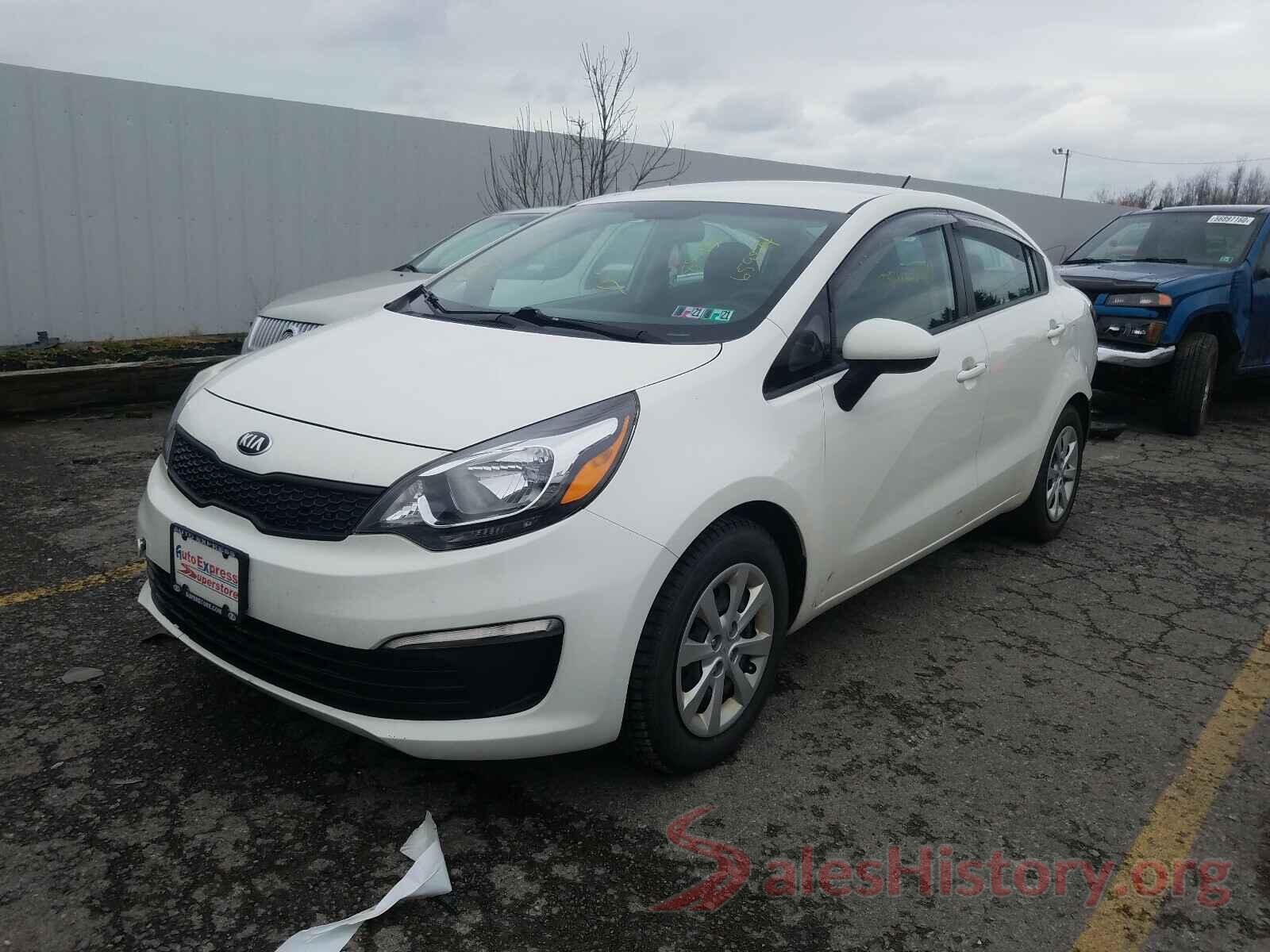 KNADM4A38G6659874 2016 KIA RIO