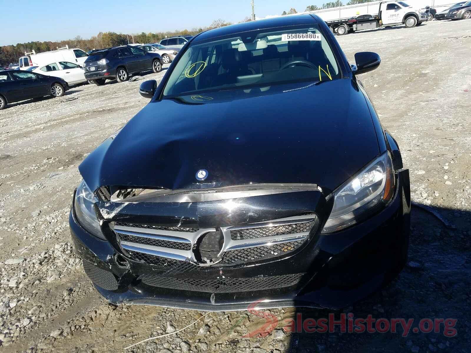 55SWF4JB8HU222202 2017 MERCEDES-BENZ C CLASS