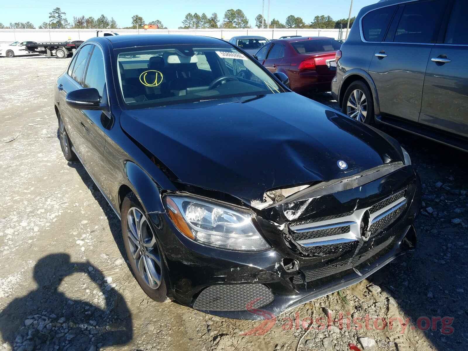 55SWF4JB8HU222202 2017 MERCEDES-BENZ C CLASS