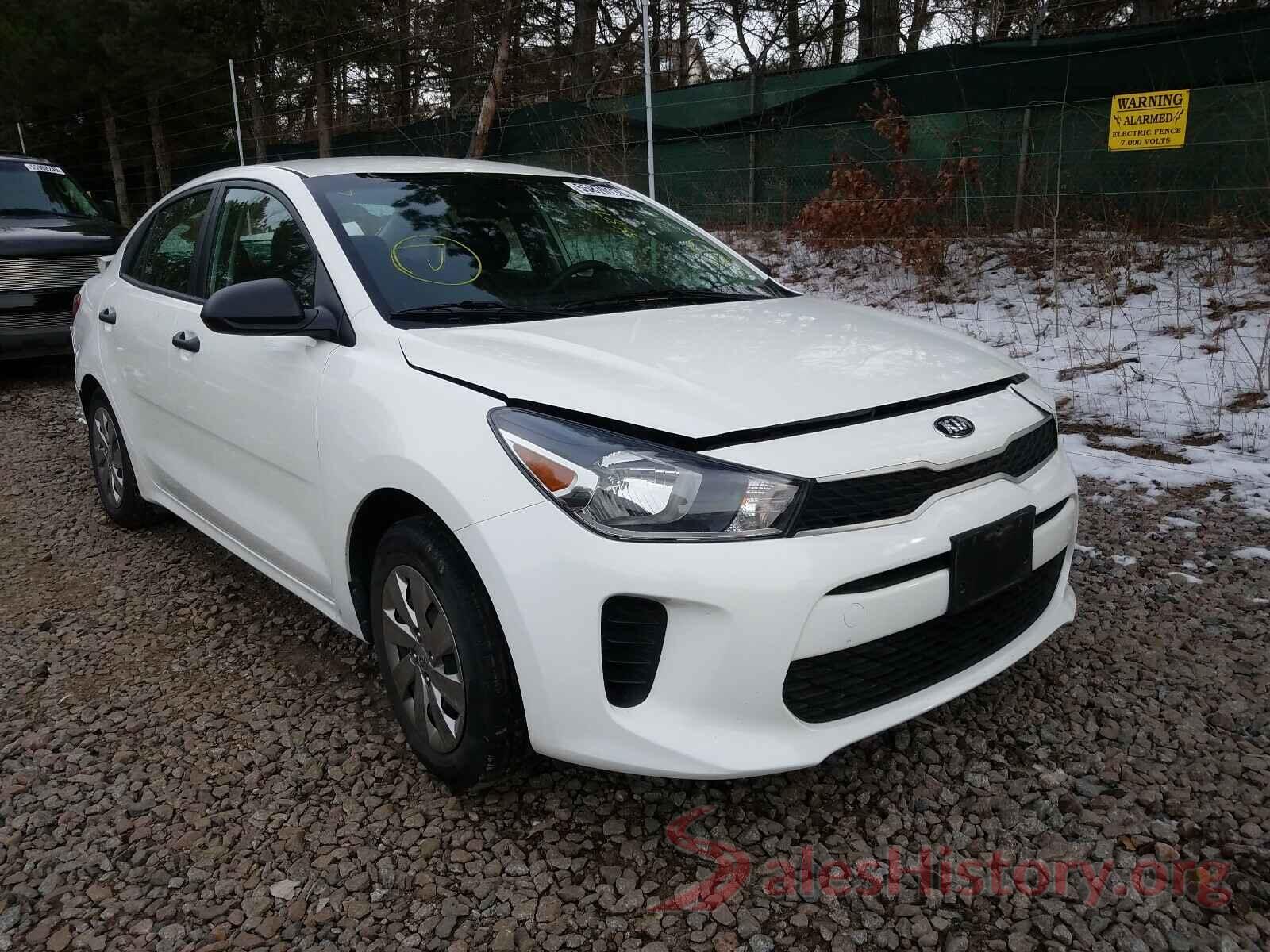 3KPA24ABXJE047969 2018 KIA RIO