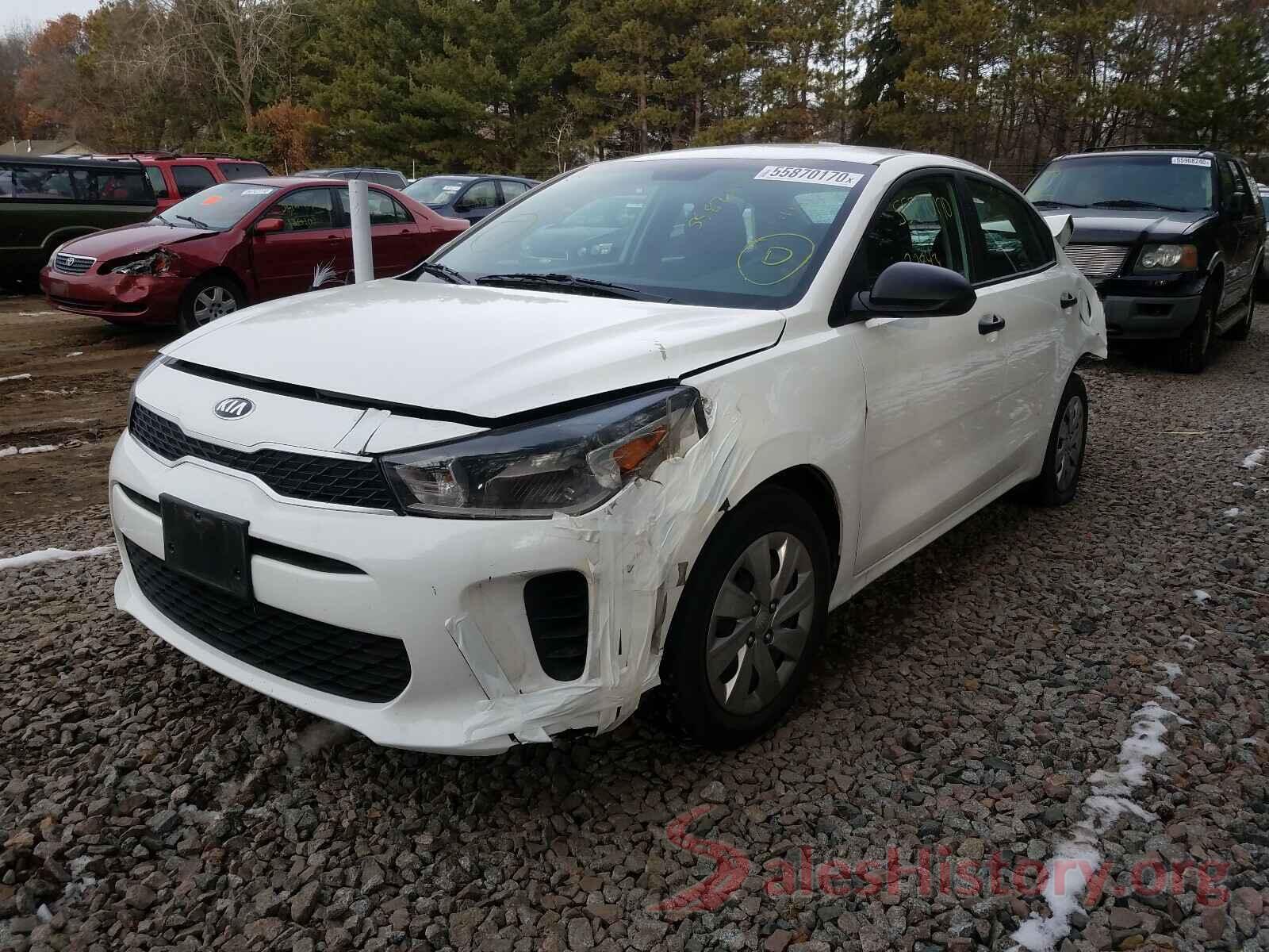 3KPA24ABXJE047969 2018 KIA RIO