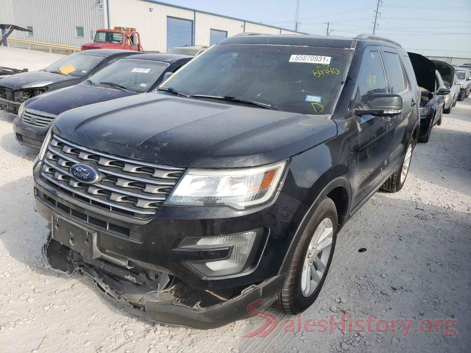 1FM5K7DH7GGB43310 2016 FORD EXPLORER