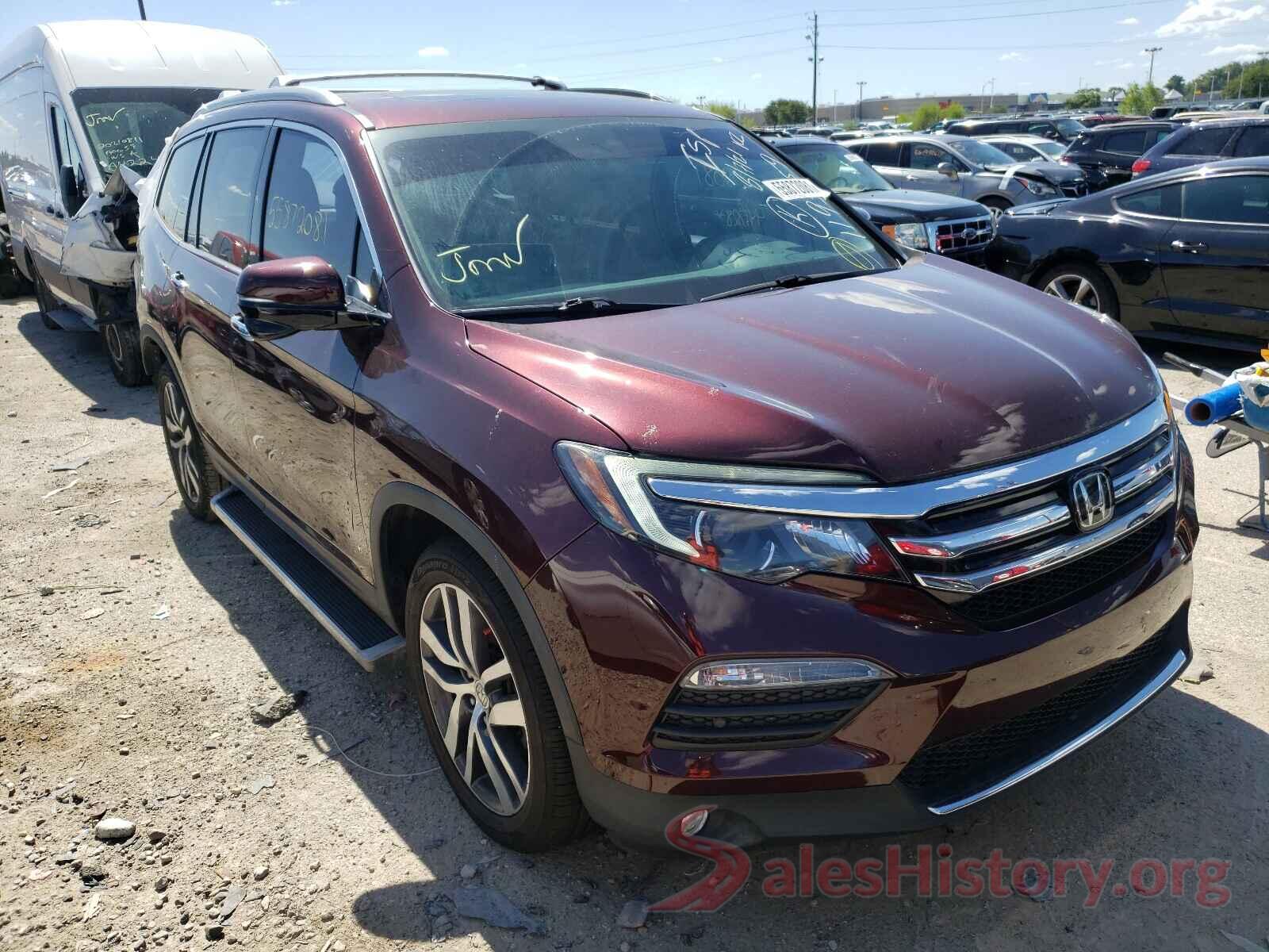 5FNYF6H99GB119359 2016 HONDA PILOT