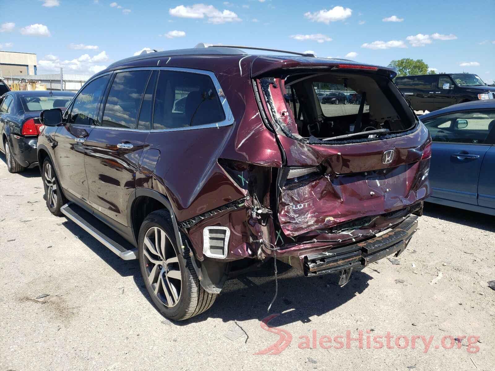 5FNYF6H99GB119359 2016 HONDA PILOT