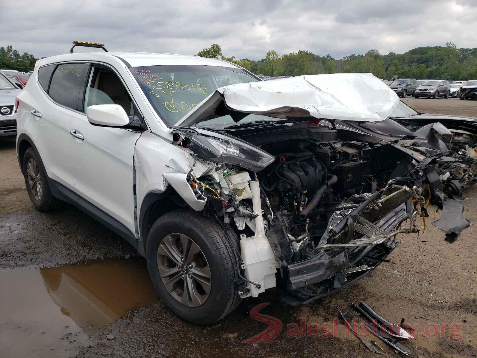 5XYZTDLB0GG378679 2016 HYUNDAI SANTA FE