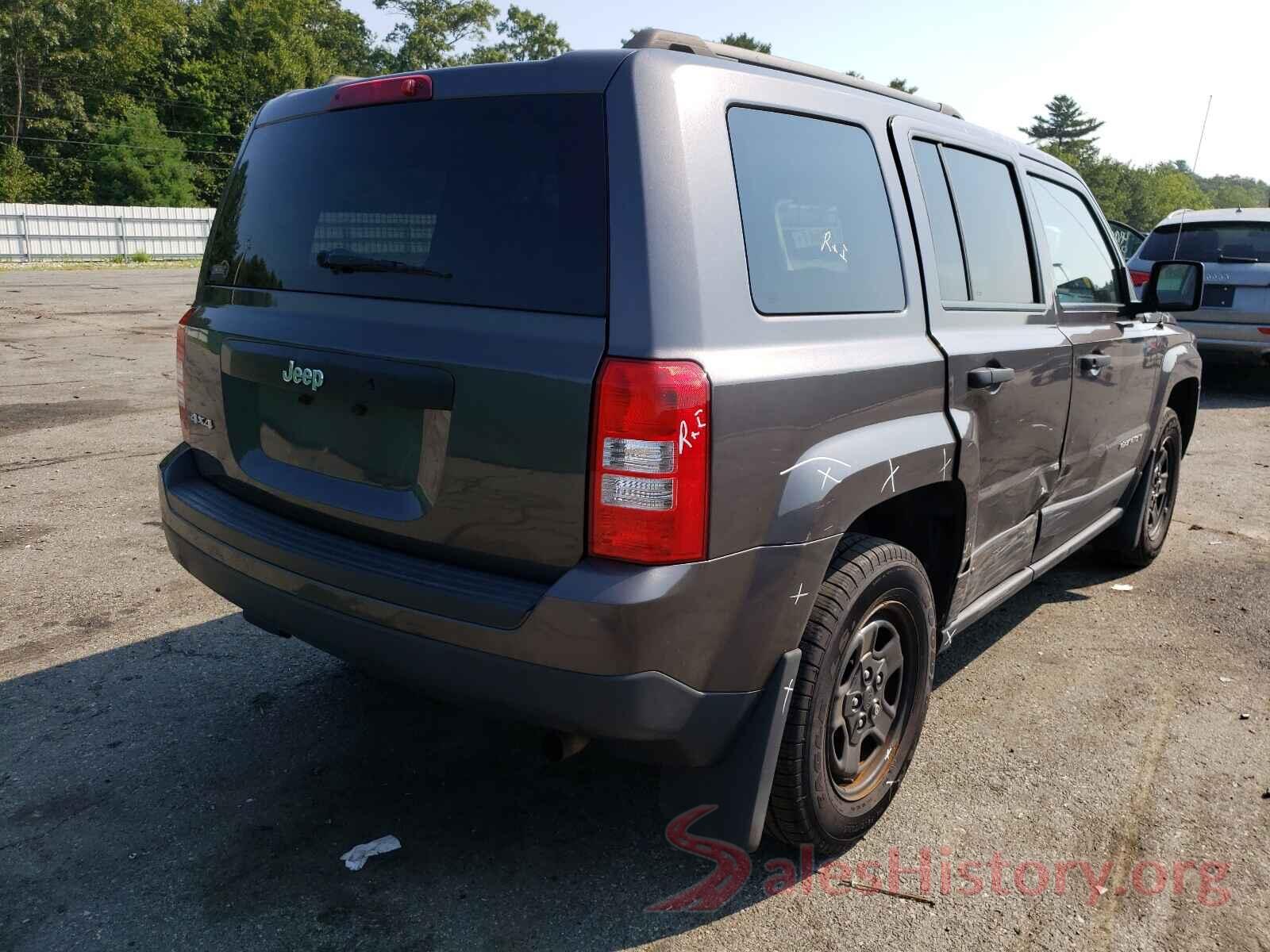 1C4NJRBB5GD640214 2016 JEEP PATRIOT