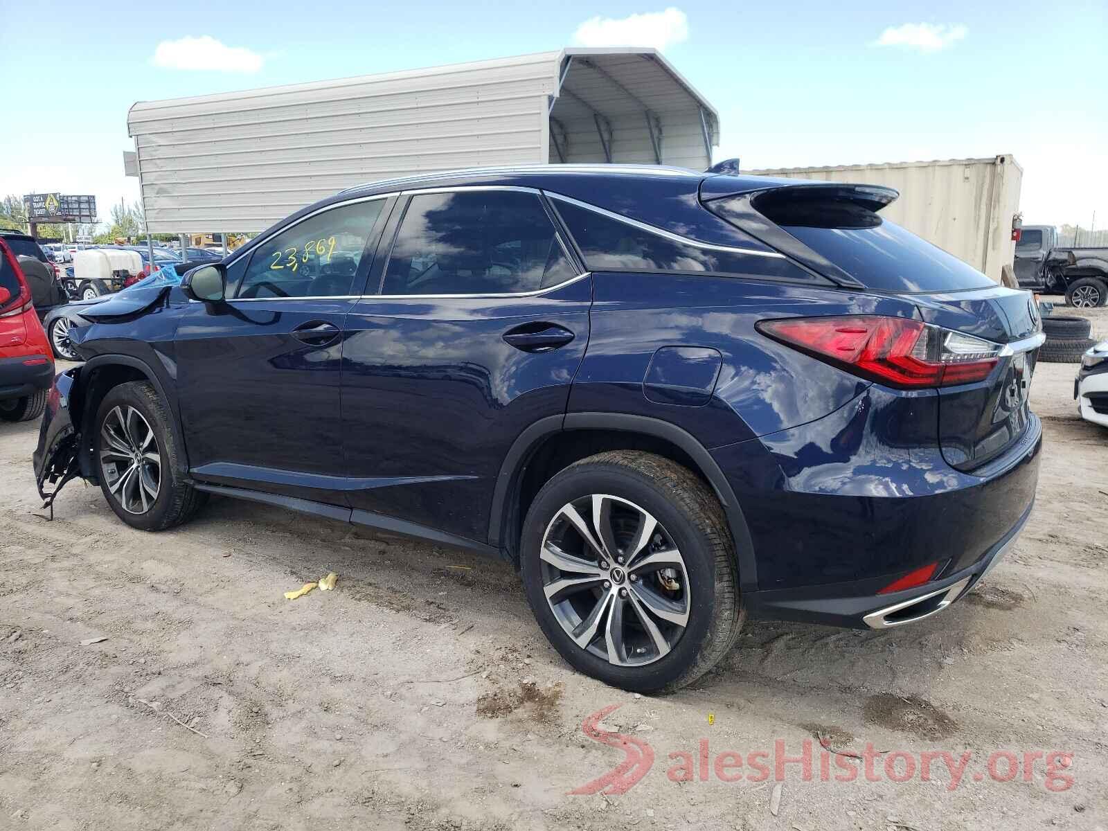 2T2HZMAA3LC168289 2020 LEXUS RX350