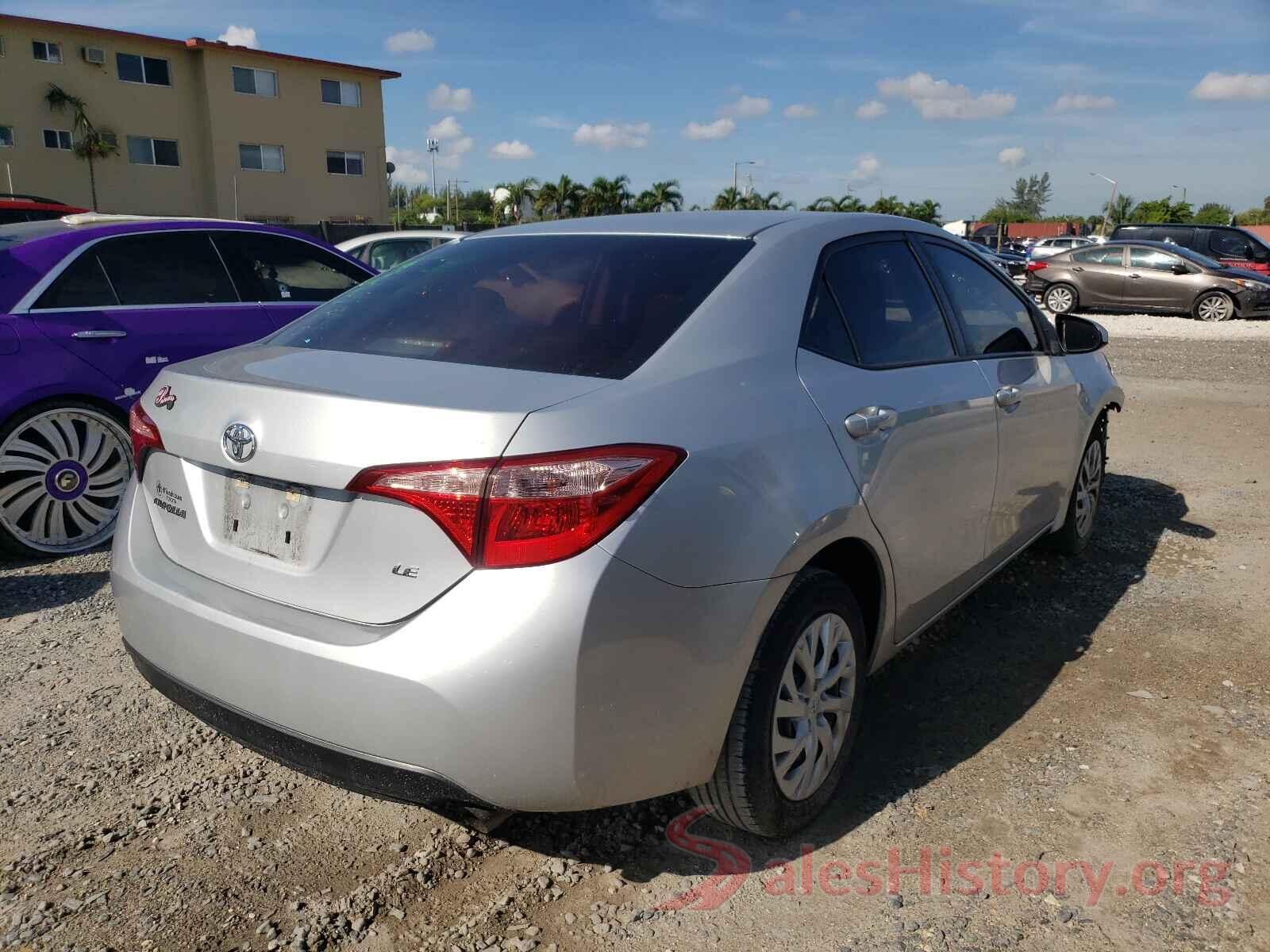 5YFBURHE6JP767697 2018 TOYOTA COROLLA