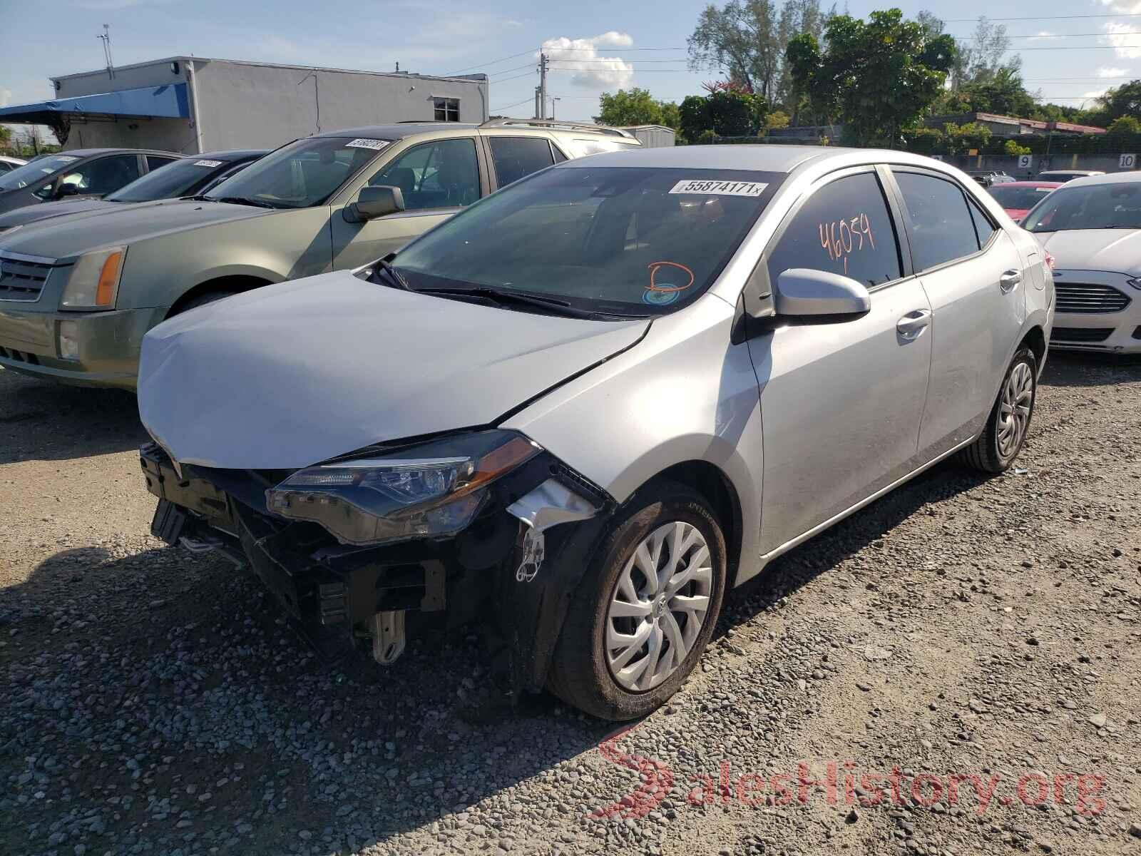 5YFBURHE6JP767697 2018 TOYOTA COROLLA