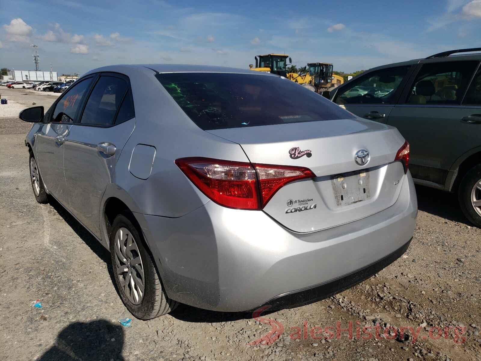 5YFBURHE6JP767697 2018 TOYOTA COROLLA