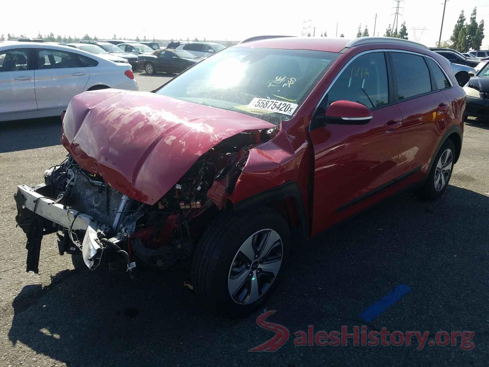 KNDCC3LC4J5156896 2018 KIA NIRO