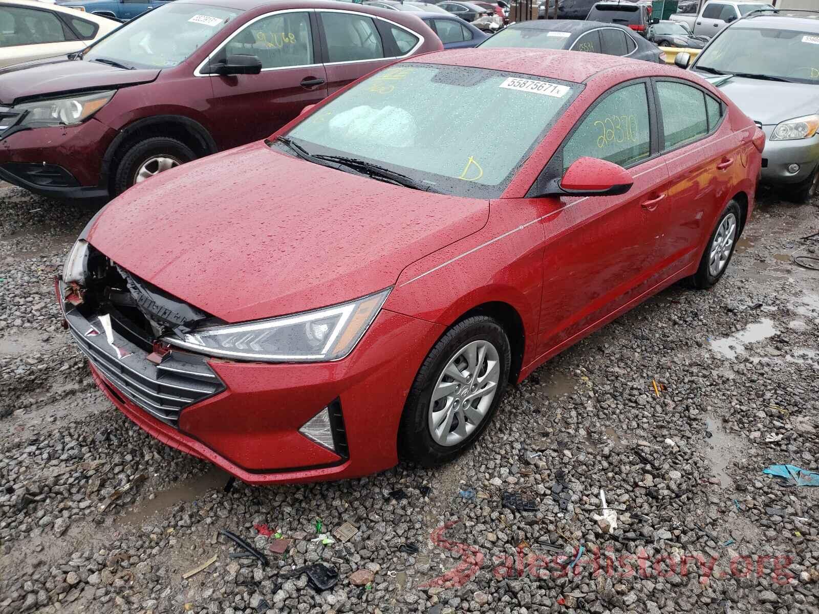 KMHD74LF9KU886833 2019 HYUNDAI ELANTRA