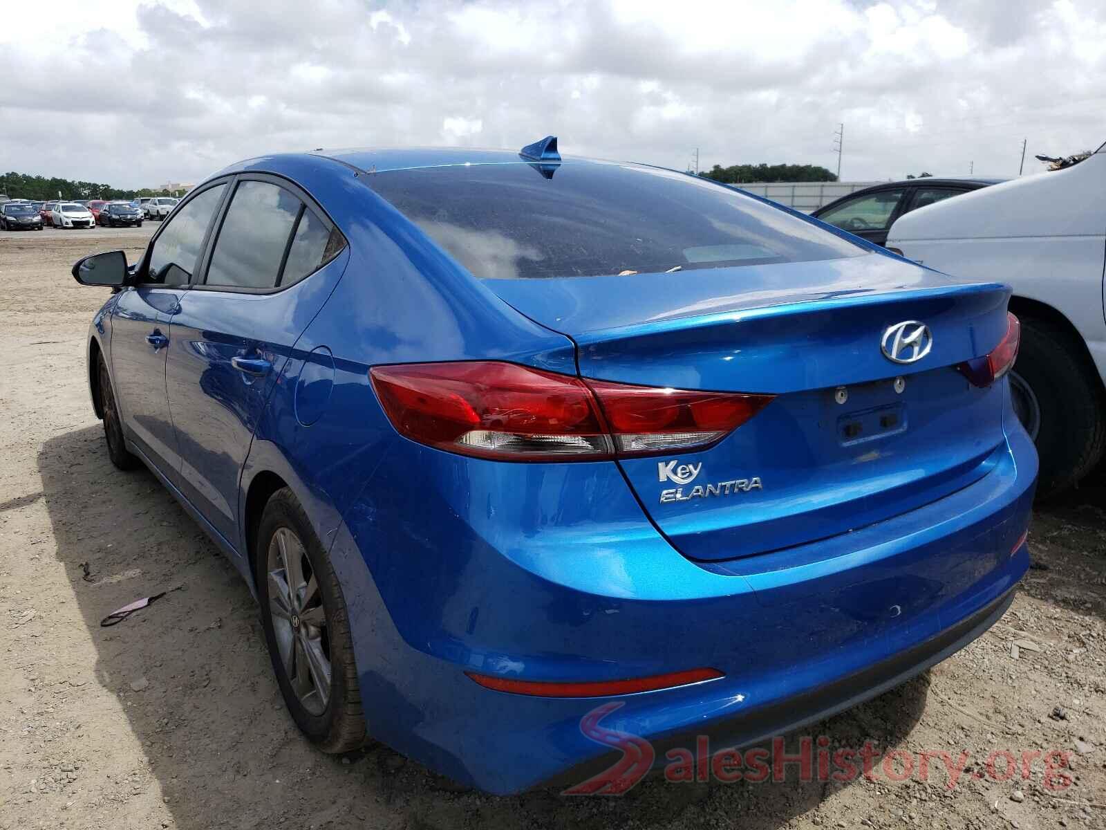 5NPD84LFXHH123417 2017 HYUNDAI ELANTRA