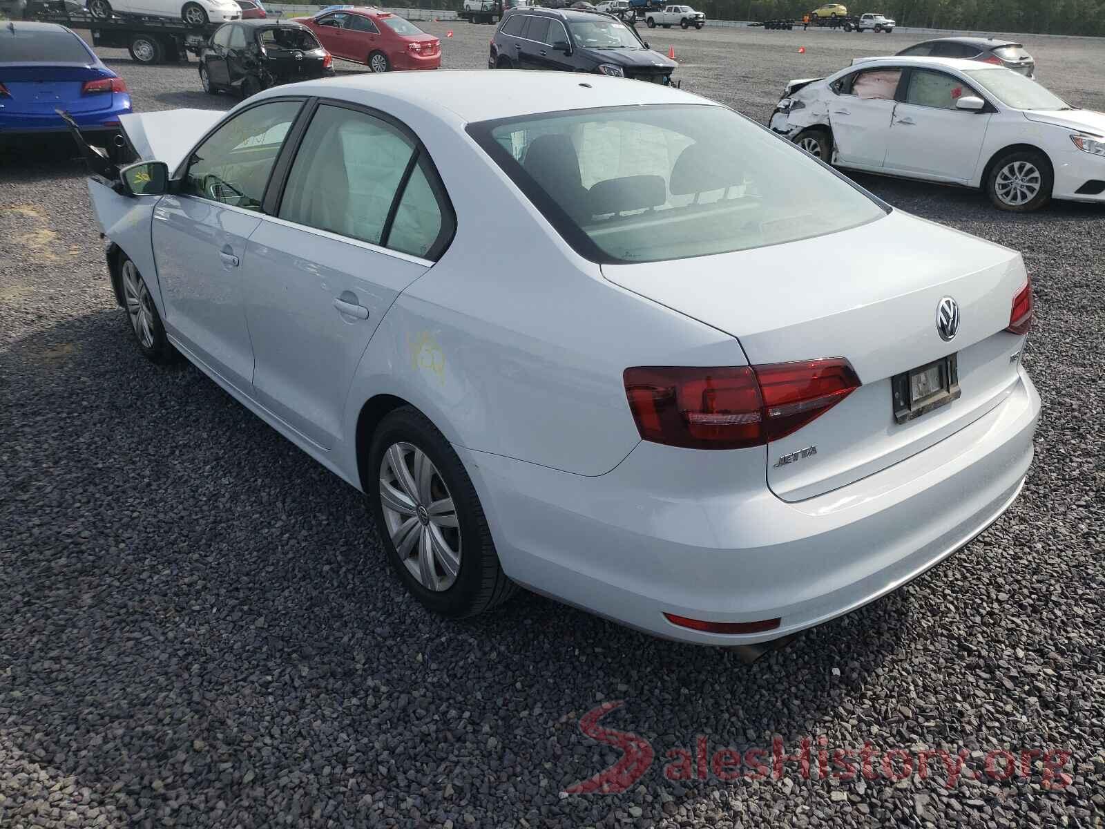 3VW2B7AJ8HM232645 2017 VOLKSWAGEN JETTA