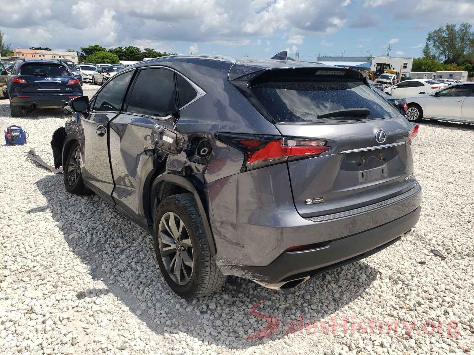 JTJYARBZ2H2082956 2017 LEXUS NX