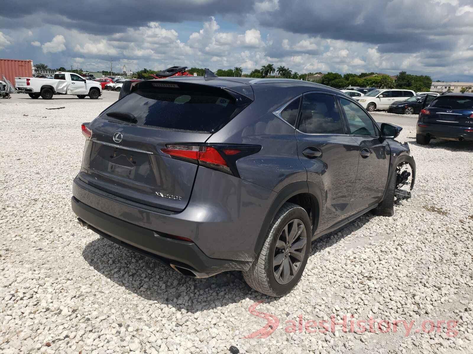 JTJYARBZ2H2082956 2017 LEXUS NX