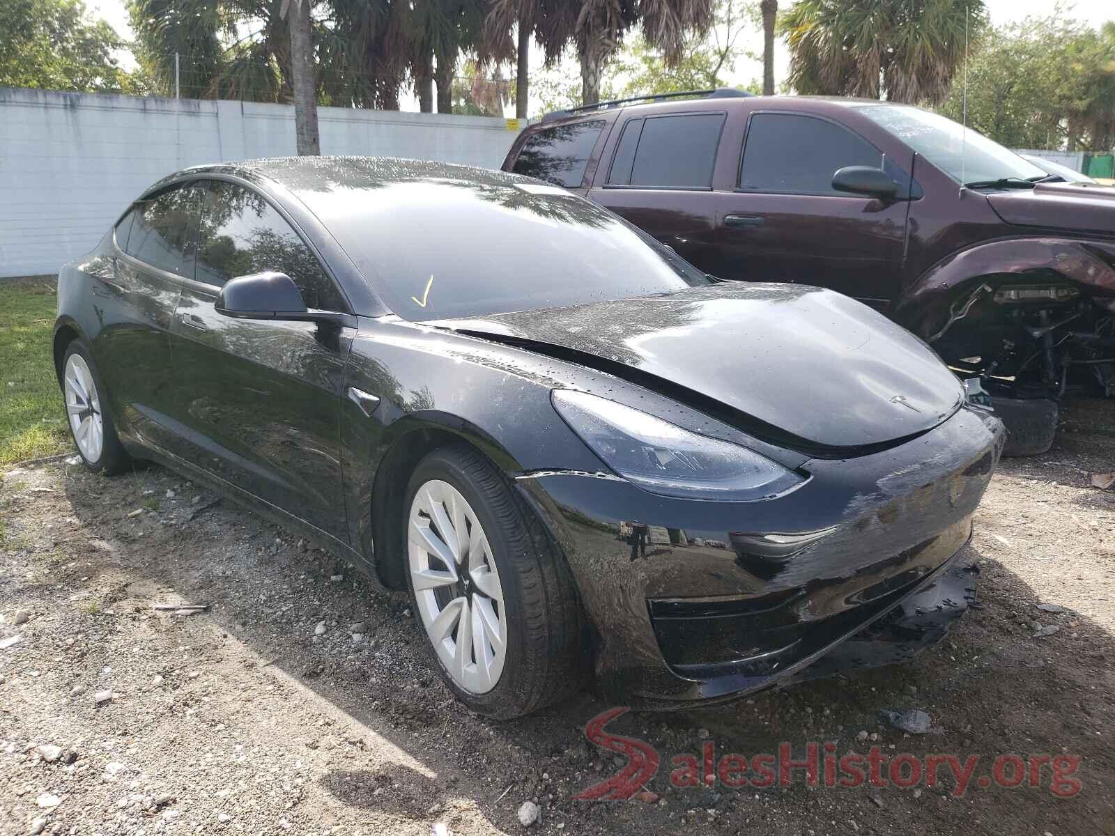 5YJ3E1EA9MF920657 2021 TESLA MODEL 3