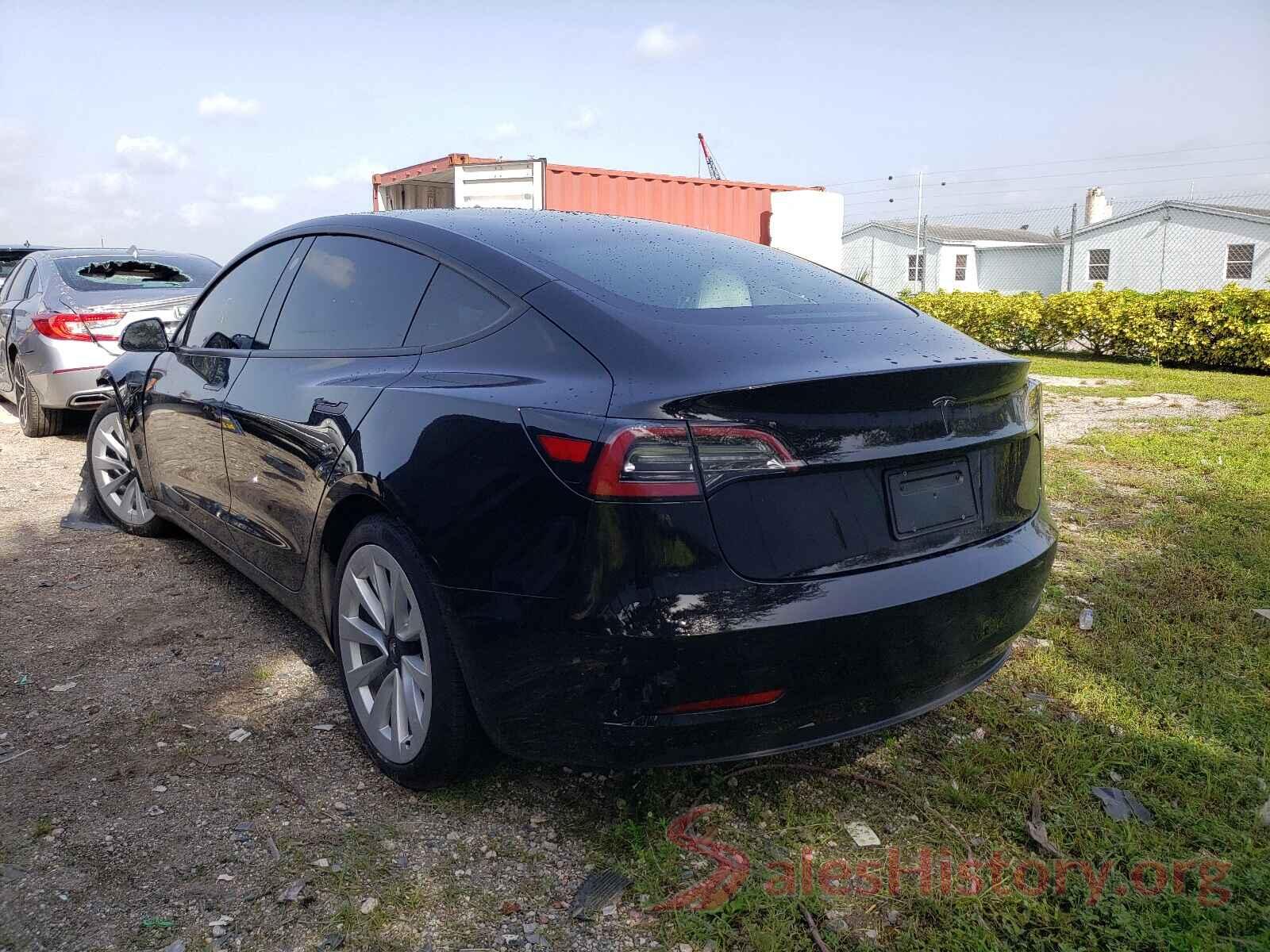 5YJ3E1EA9MF920657 2021 TESLA MODEL 3