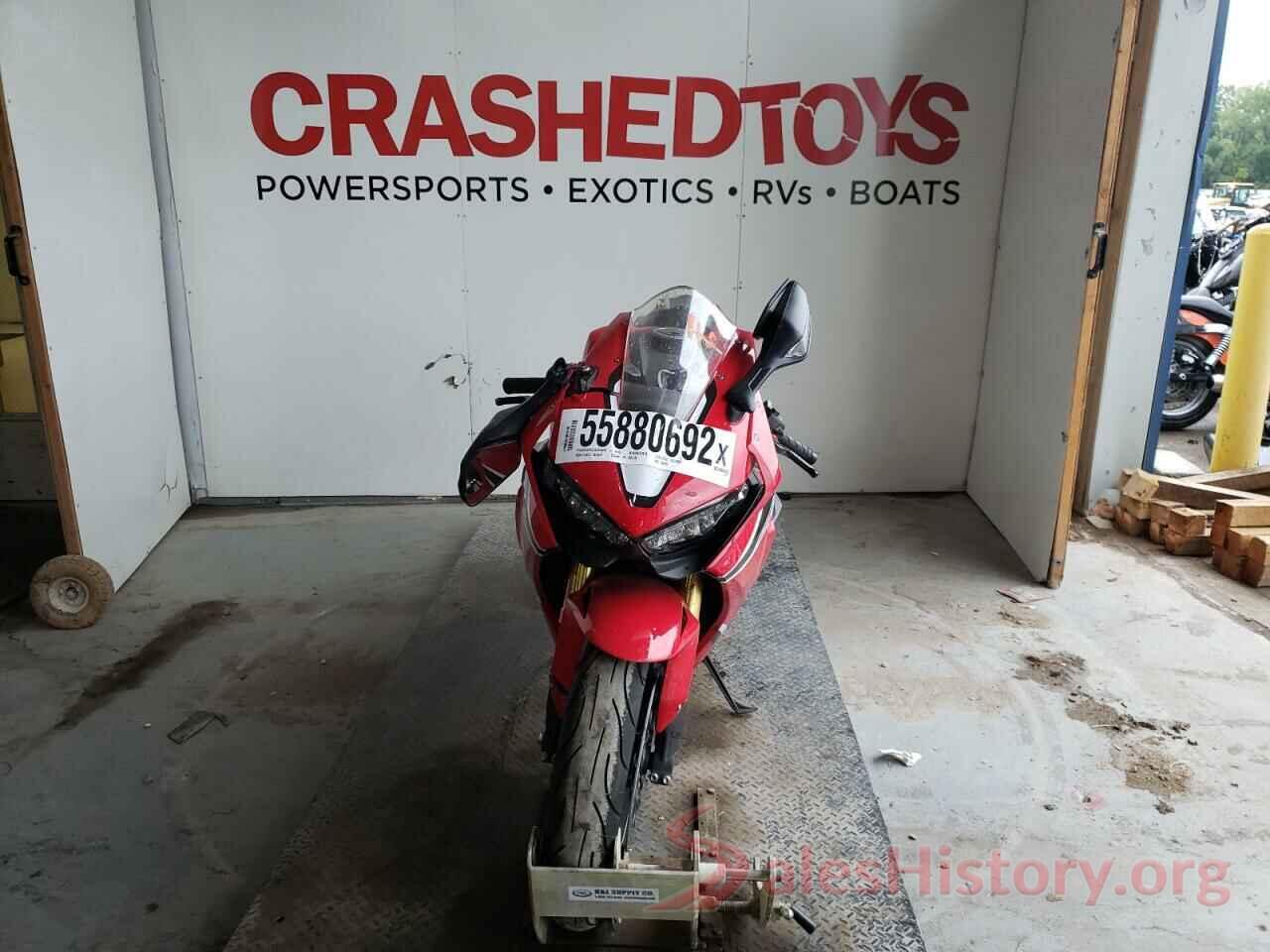 JH2SC7711JK100967 2018 HONDA CBR CYCLE