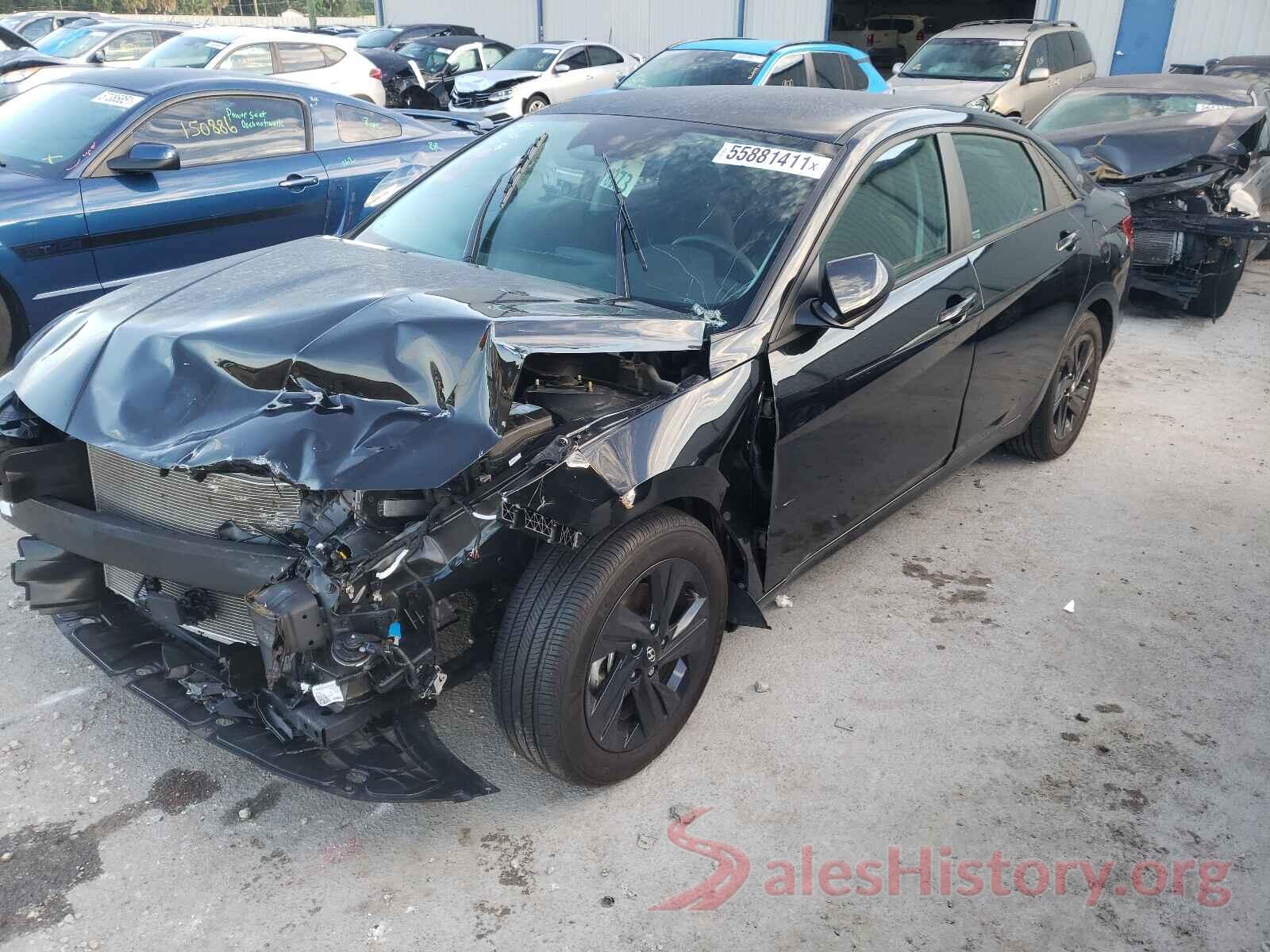 5NPLS4AGXMH007010 2021 HYUNDAI ELANTRA