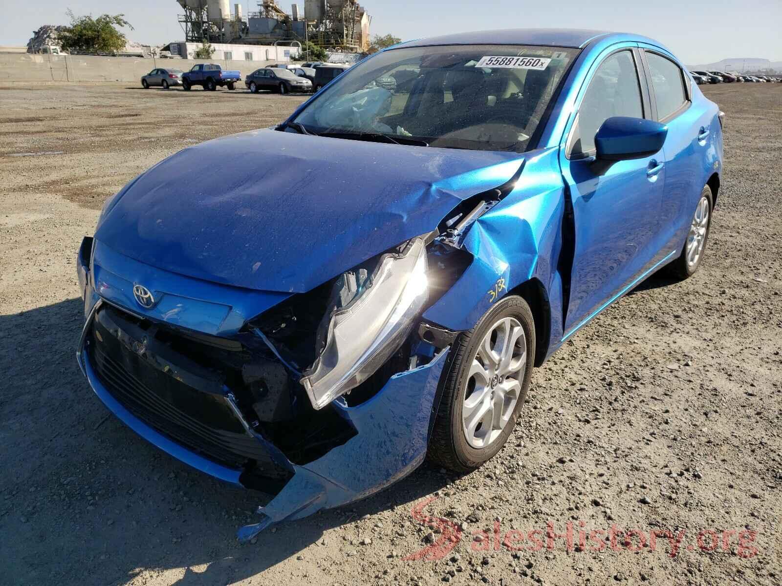 3MYDLBYV6JY304141 2018 TOYOTA YARIS