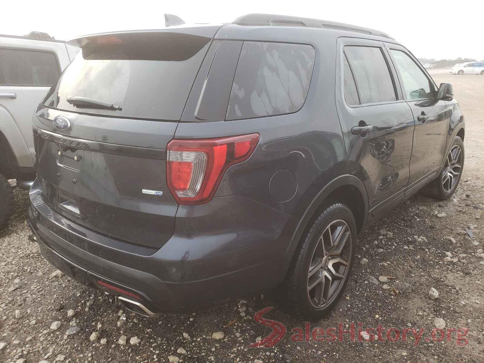 1FM5K8GT1HGD23535 2017 FORD EXPLORER