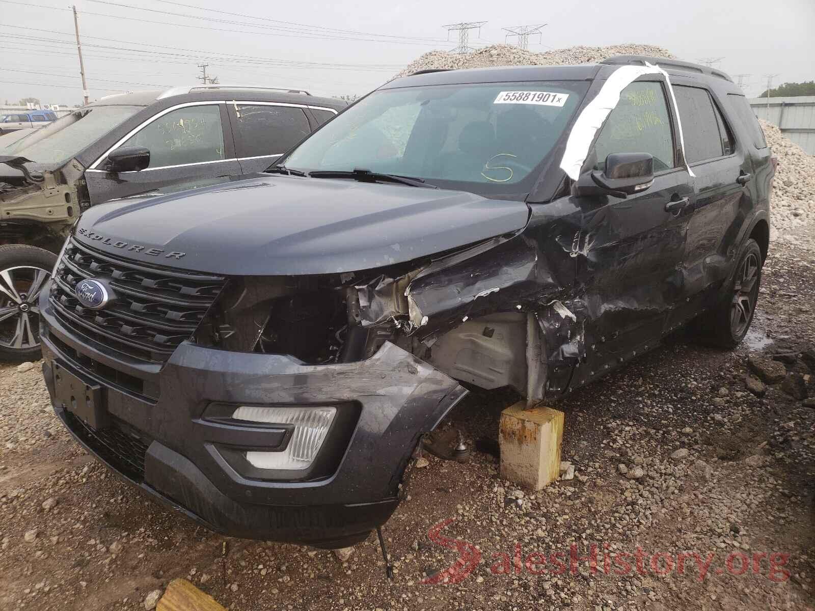 1FM5K8GT1HGD23535 2017 FORD EXPLORER