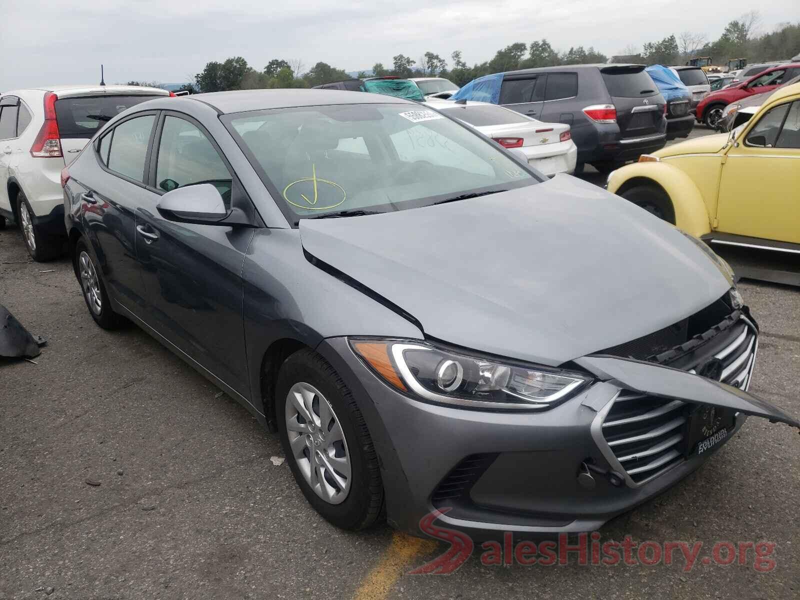 KMHD74LF9JU469386 2018 HYUNDAI ELANTRA