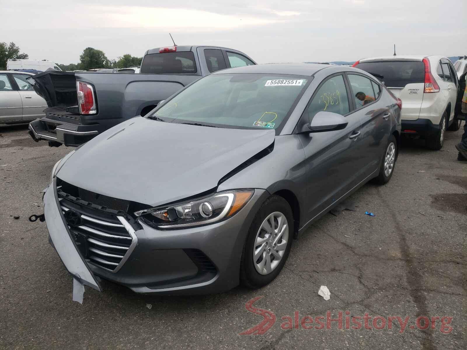 KMHD74LF9JU469386 2018 HYUNDAI ELANTRA