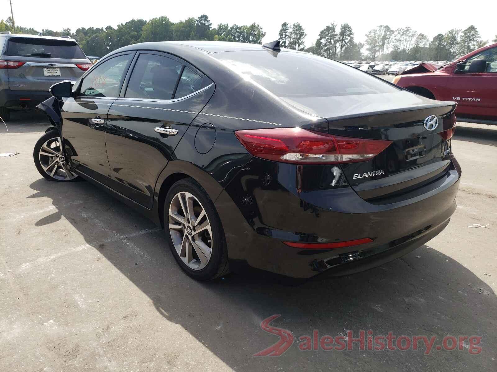 5NPD84LF6HH022813 2017 HYUNDAI ELANTRA