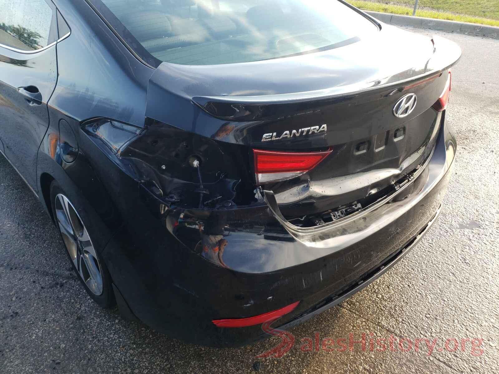 KMHDH4AH8GU531368 2016 HYUNDAI ELANTRA