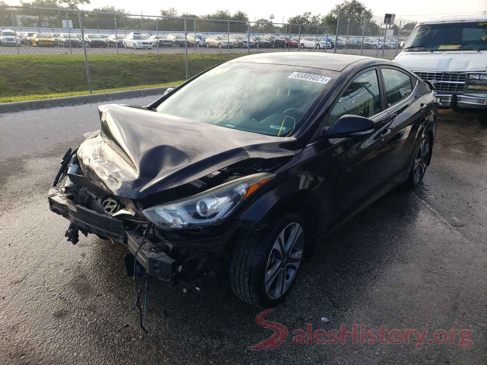 KMHDH4AH8GU531368 2016 HYUNDAI ELANTRA