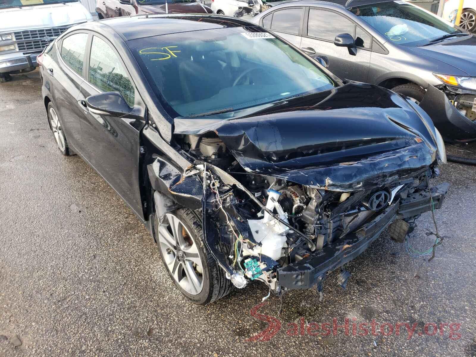 KMHDH4AH8GU531368 2016 HYUNDAI ELANTRA